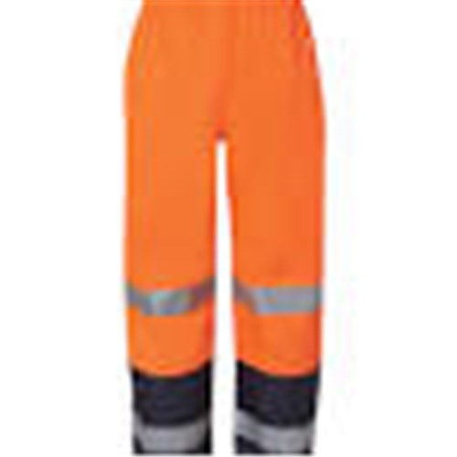 Clothing Hv Premium Rain Pant Orange Navy Large